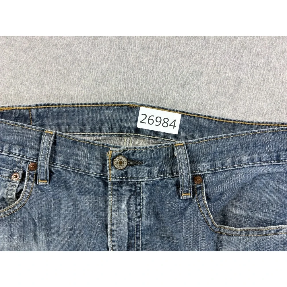 Levi's 569 Destroyed 5 Pocket Jeans (Men's 36x32) Blue‎